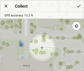 Place a point without GPS Place a point without GPS